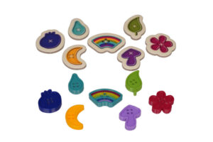 CAL-T-01 Calico boardgame Upgrade Token 3D buttons