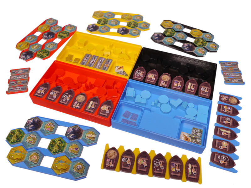 CI-I-01 Insert Cooper Island boardgame player