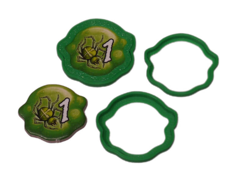 QVQ-S-04 Quacks of Quedlinburg Boardgame Token Sleeves