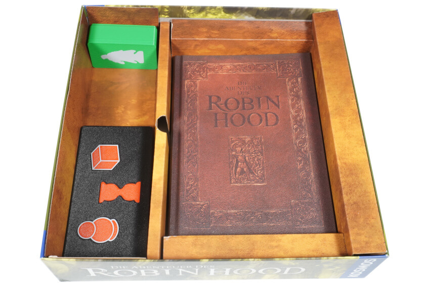 RH-I-01 Inlay The Adventures of Robin Hood boardgame 1