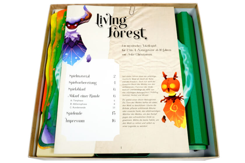LF-I-01 Organizer Living Forest boardgame 5
