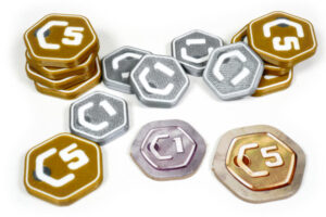 SKY-M-01 Skymines boardgame Upgrade Token coin