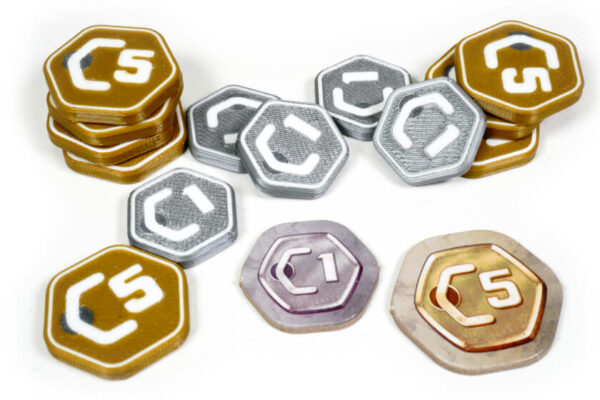 SKY-M-01 Skymines boardgame Upgrade Token coin