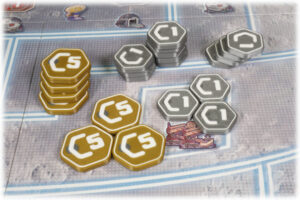 SKY-M-01 Skymines boardgame Upgrade Token coins Eurohell