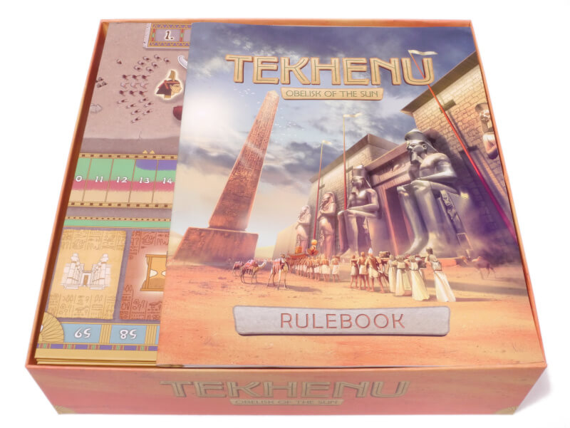 TEK-I-01 Tekhenu boardgame Inlay rule