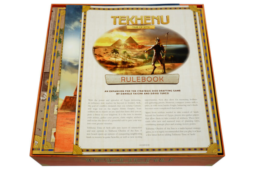 TEK-I-02 Insert Tekhenu Obelisk of the Sun boardgame time of seth 5