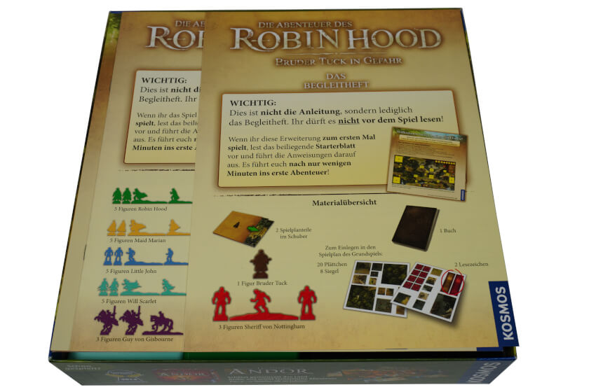 RH-I-02 Organizer Eurohell Adventures of Robin Hood boardgame 6