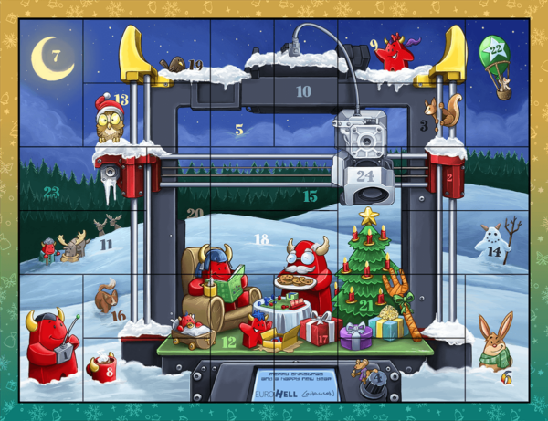 3D tokens advent calendar 2025