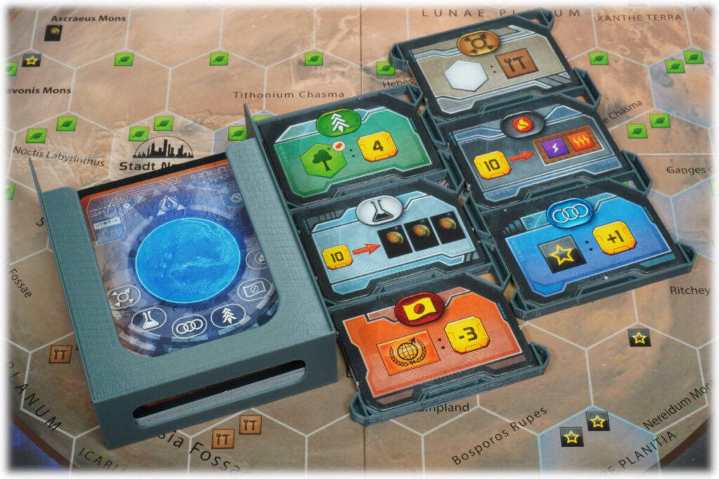 TFM-I-08 Organizer Terraforming Mars boardgame Upgrade Eurohell Turmoil expansion