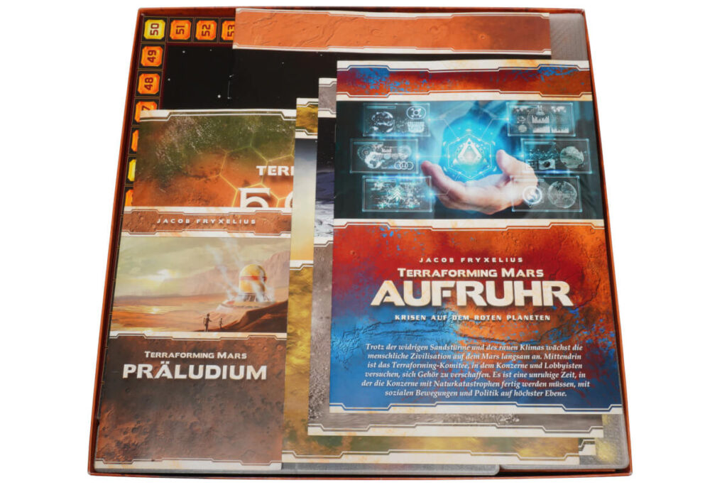 TFM-I-10 Insert Terraforming Mars 5 expansions boardgame Upgrade Eurohell 9