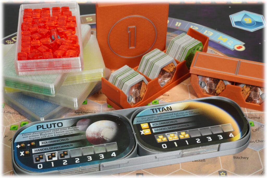 TFM-I-10 Insert Terraforming Mars 5 expansions boardgame Upgrade Eurohell Colonies player forest