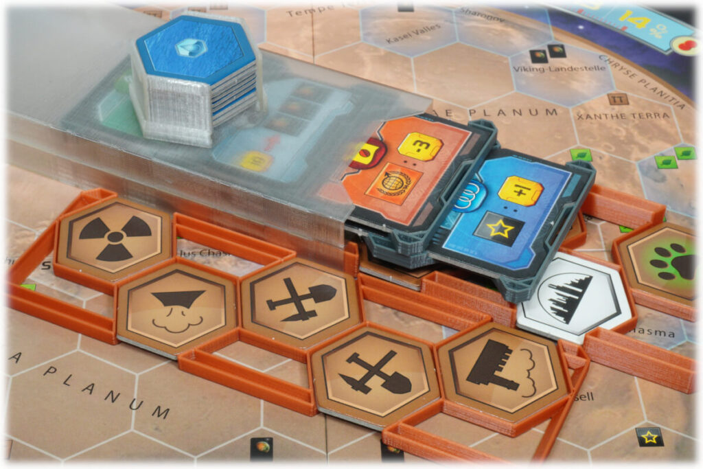 TFM-I-10 Insert Terraforming Mars 5 expansions boardgame Upgrade Eurohell buildings turmoil