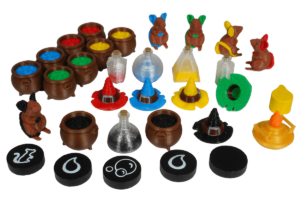 QVQ-T-01 Upgrade tokens Quacks boardgame Eurohell player