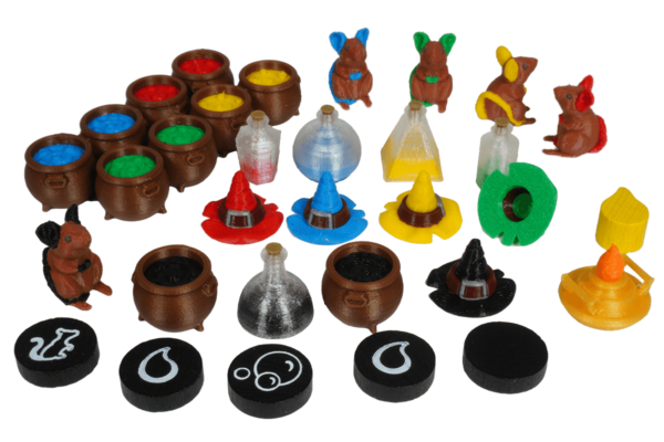 QVQ-T-01 Upgrade tokens Quacks boardgame Eurohell player