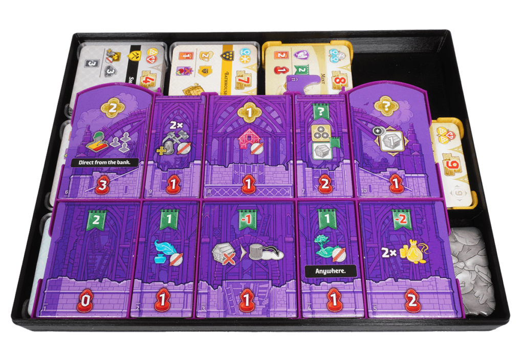 KH-I-01 tile box sorted Kutna Hora Eurohell boardgame