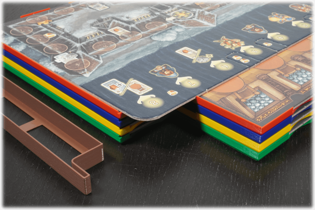 TTT-I-02 Taverns of Tiefenthal boardgame Inlay player board stackable