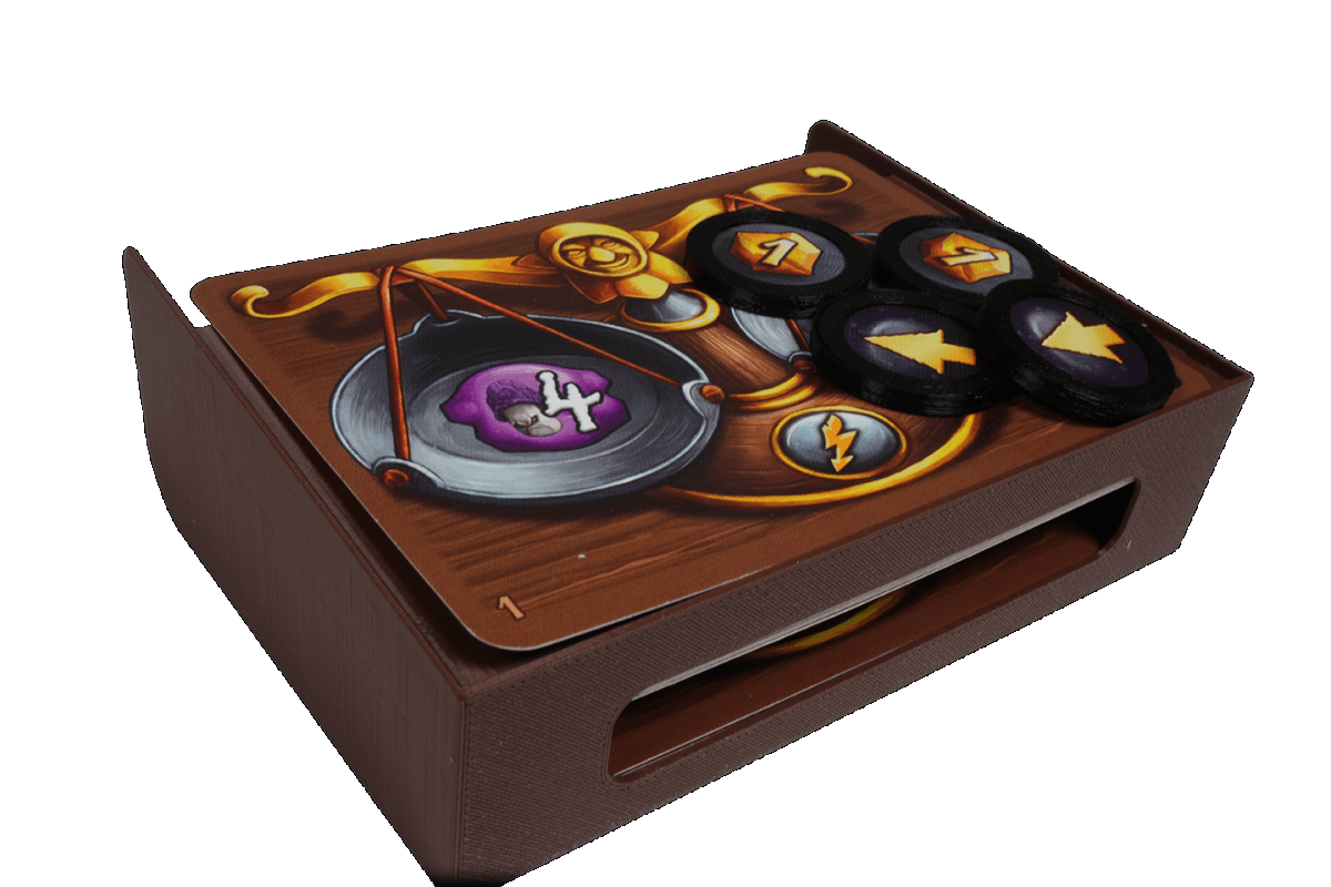 quacks of quedlinburg card sleeves Board Game Organizer by BitsBins The Quacks of Quedlinburg