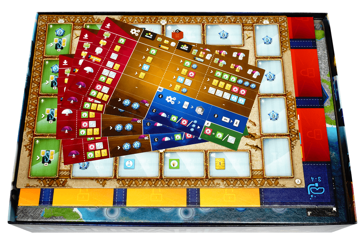 UC-I-02 Inlay Underwater Cities Eurohell boardgame 5