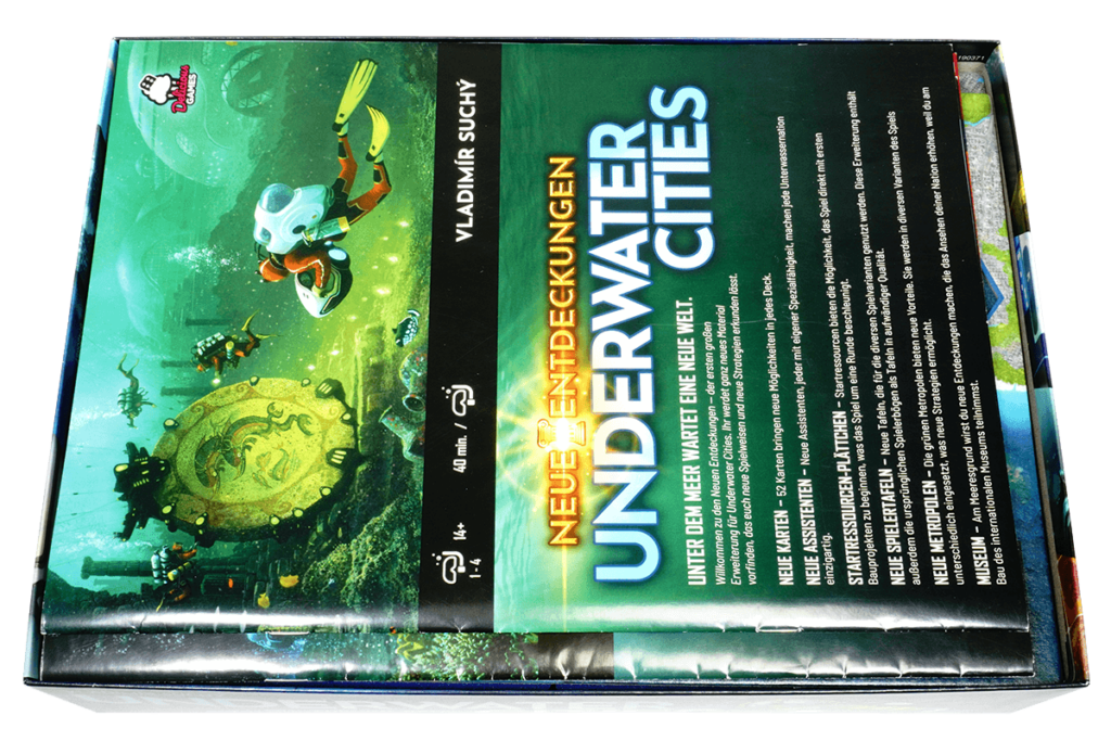 Organizer Insert For Underwater Cities Box - Encarte