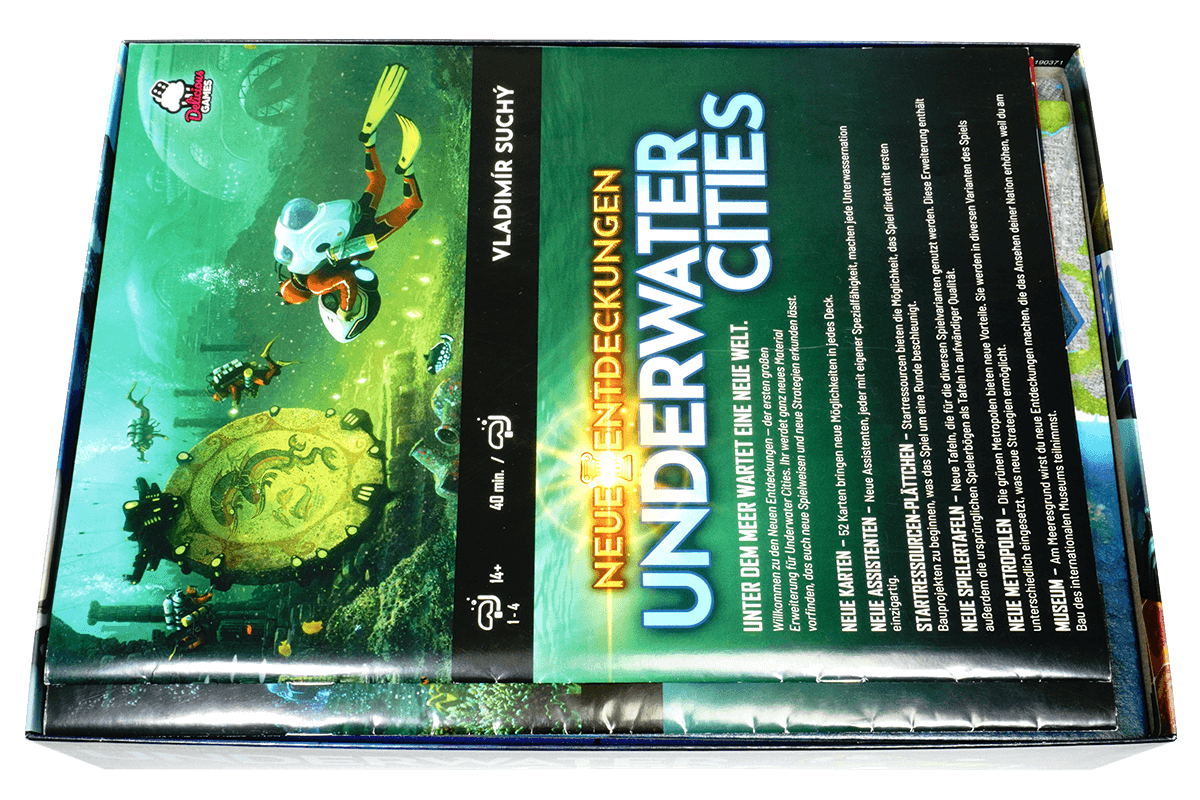 UC-I-02 Organizer Underwater Cities Eurohell boardgame 6