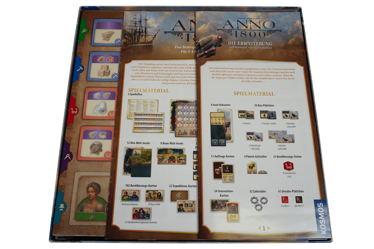 ANO-I-02 Insert Anno 1800 expansion Eurohell boardgame 7