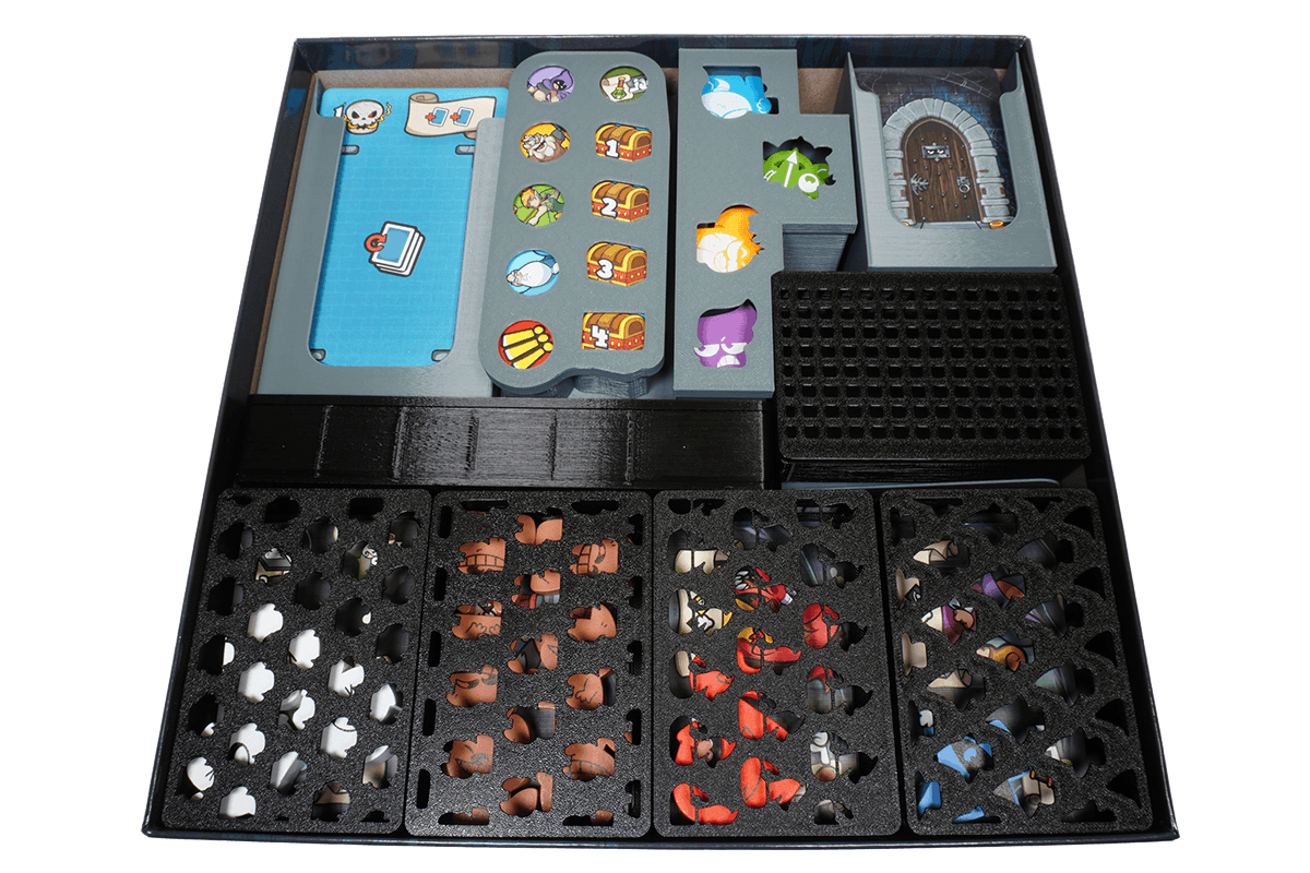 KTHO-I-02 Insert Keep the heroes out expansion Guild Master Eurohell boardgame 3