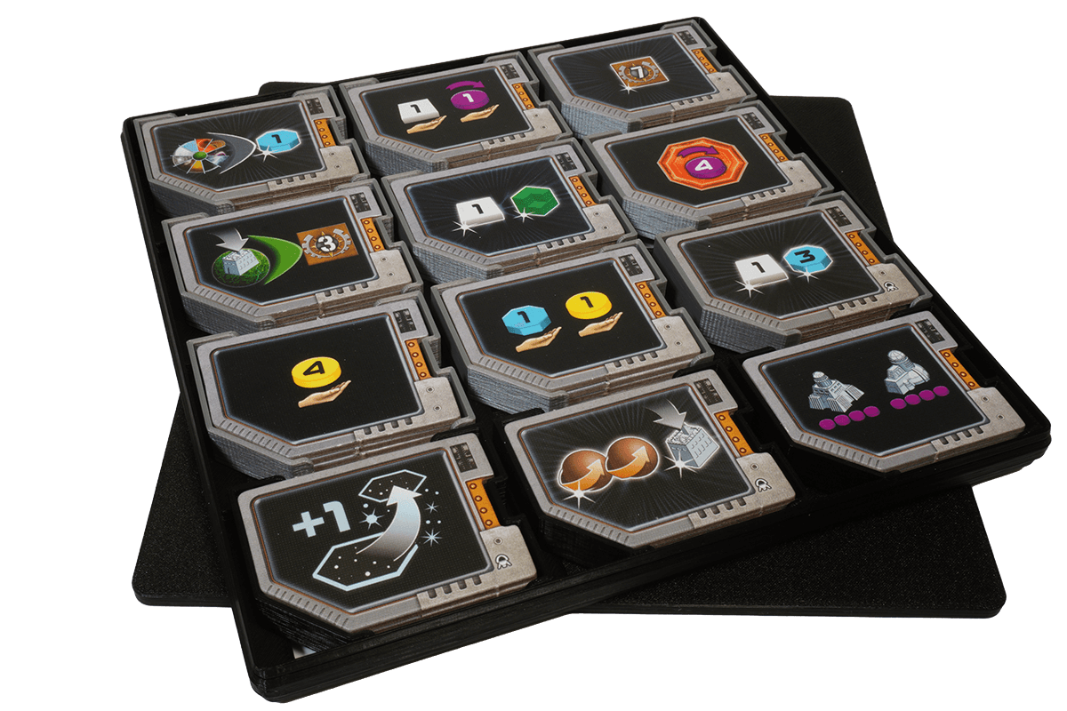 GAIA-I-02 Organizer Gaia Project Lost Fleet expansion Eurohell boardgame tech tiles