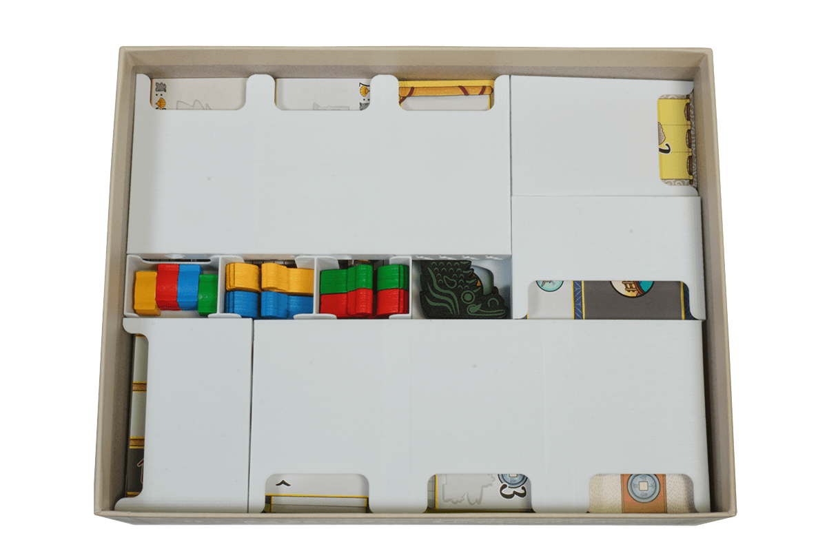 TWC-I-02 BL Insert The White Castle Matcha Eurohell Design boardgame 2