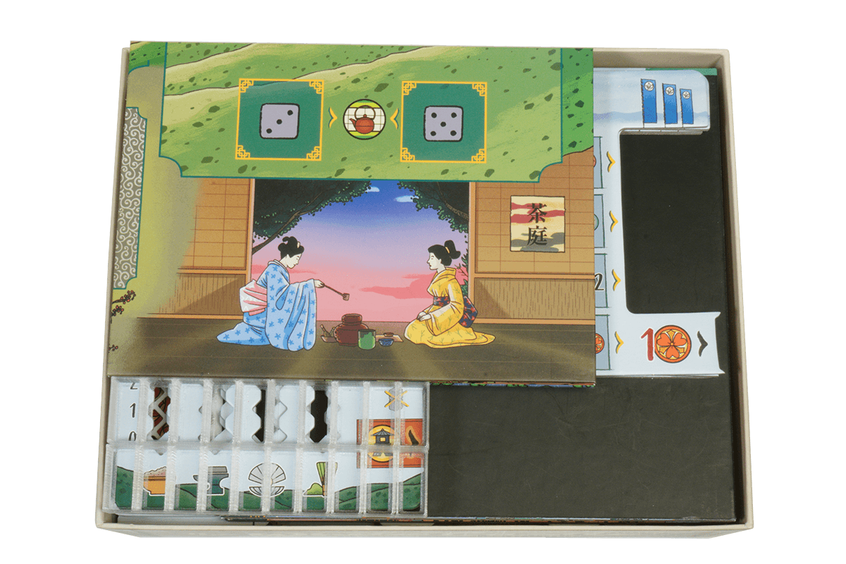 TWC-I-02 BL Insert The White Castle Matcha Eurohell Design boardgame 4