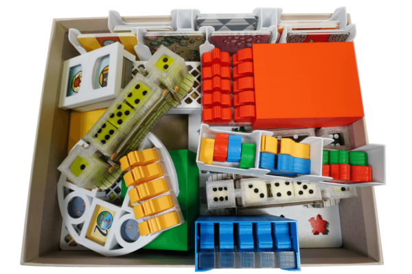 TWC-I-02 Insert The White Castle Matcha Eurohell Design boardgame