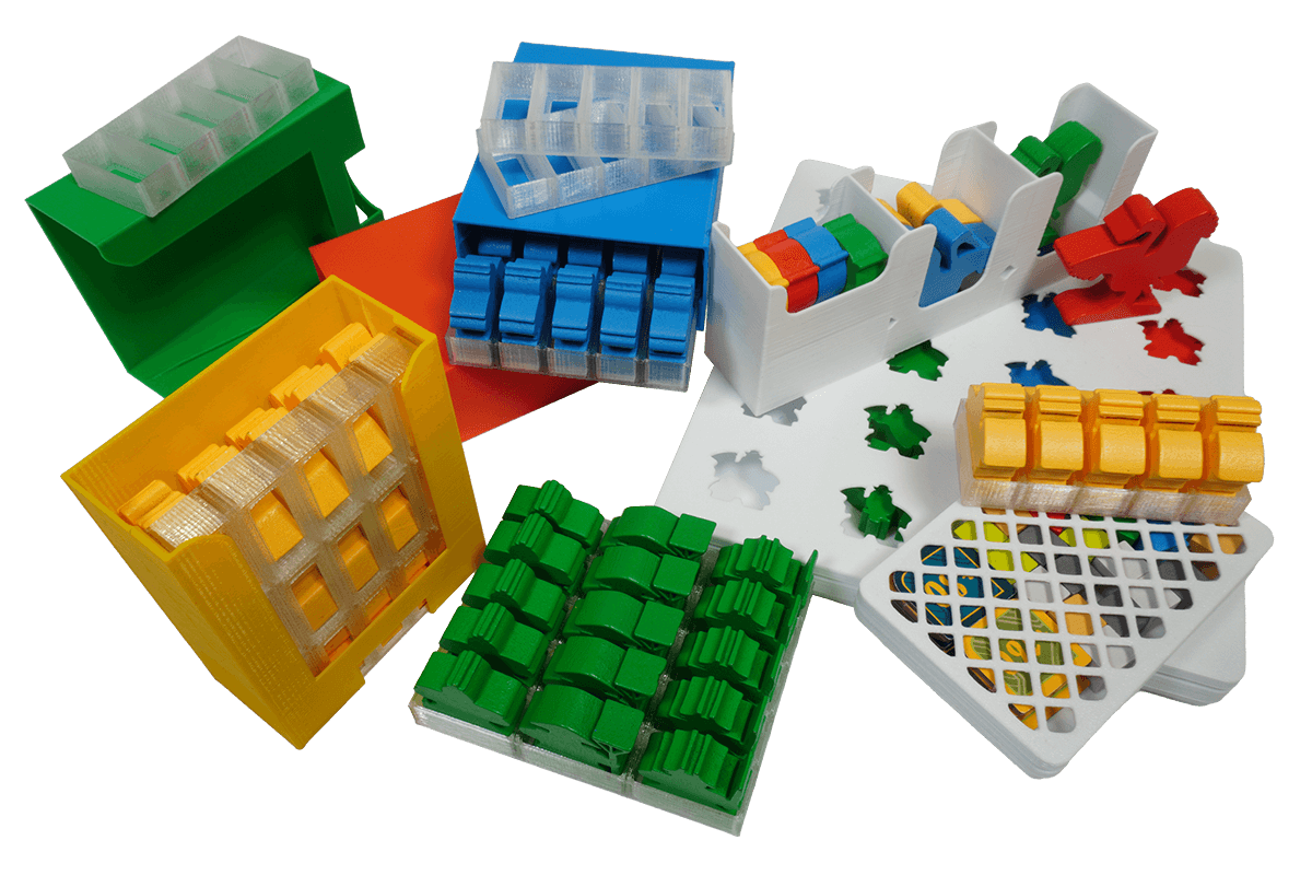 TWC-I-02 Insert The White Castle Matcha boardgame player