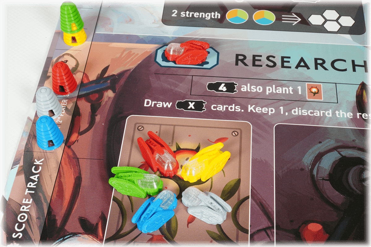 API-T-01 Tokens Apiary boardgame Eurohell Design scoring