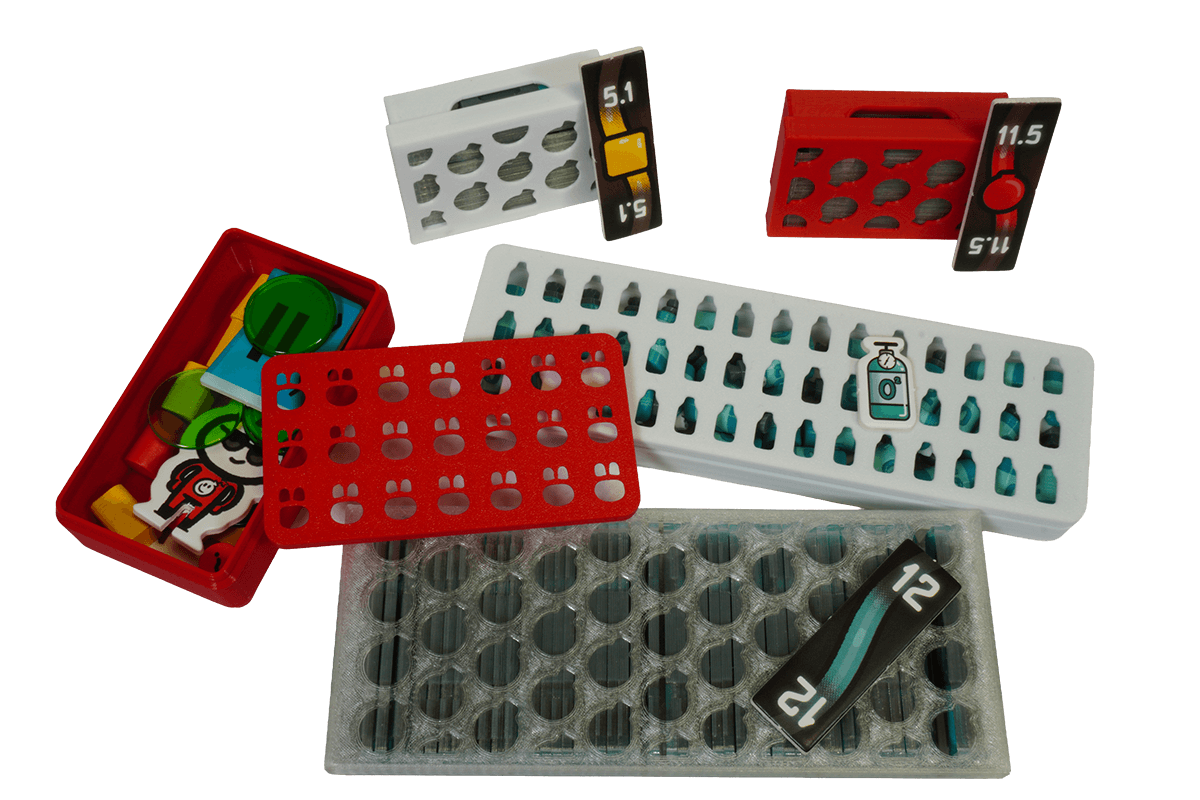 BB-I-01 Insert Bomb Busters Eurohell boardgame boxes