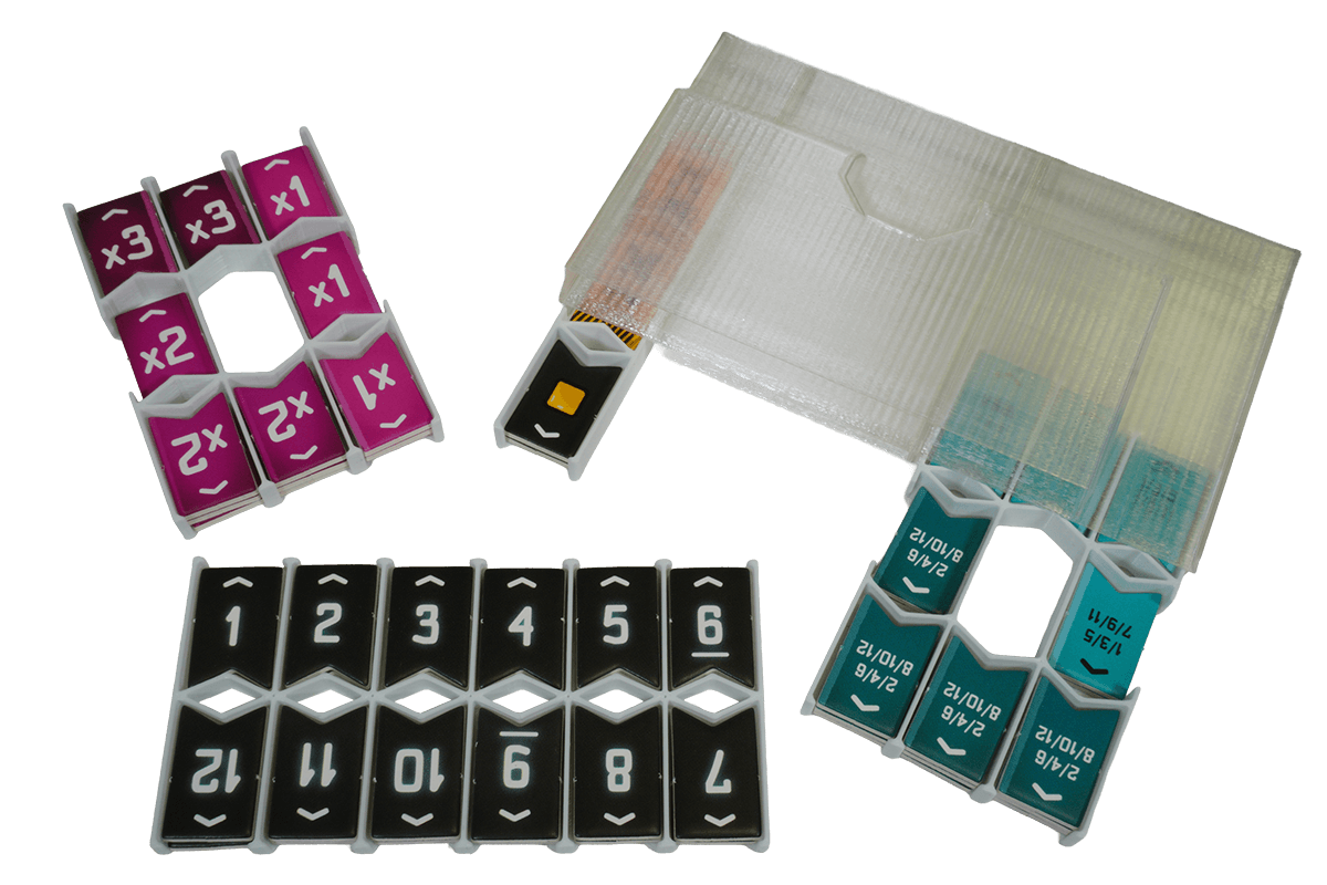 BB-I-01 Insert Bomb Busters Eurohell boardgame markers