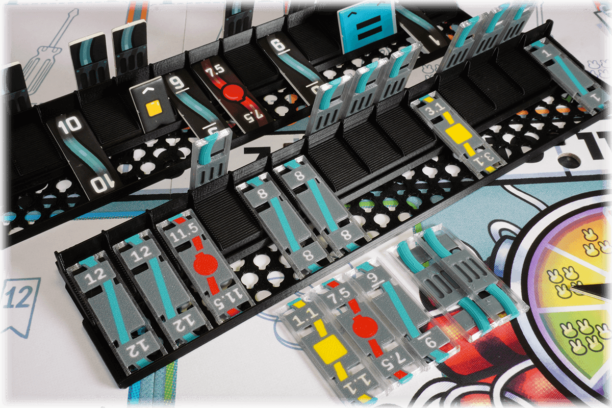 BB-T-01 Tokens Bomb Busters boardgame Eurohell wires