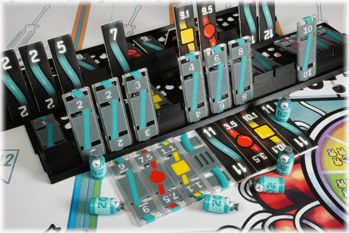BB-T-02 Token Bomb Busters boardgame Eurohell oxygen bottle