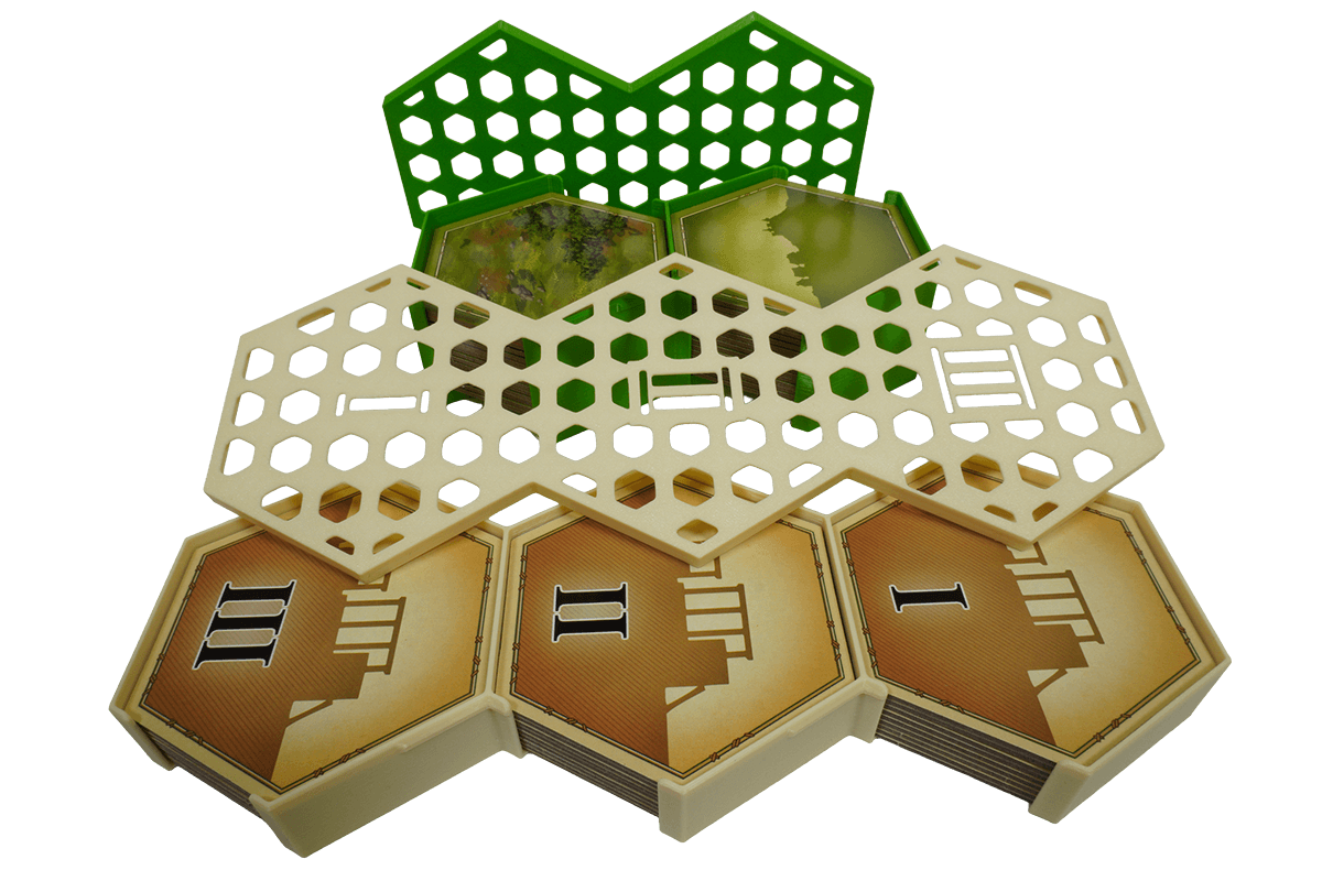 BTH-I-01 Insert Beyond the Horizon Eurohell boardgame buildings area