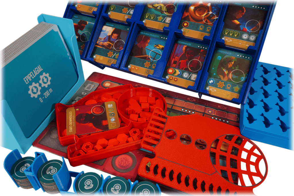 Eurohell Original Insert Endeavor Deep Sea Expansion boardgame player