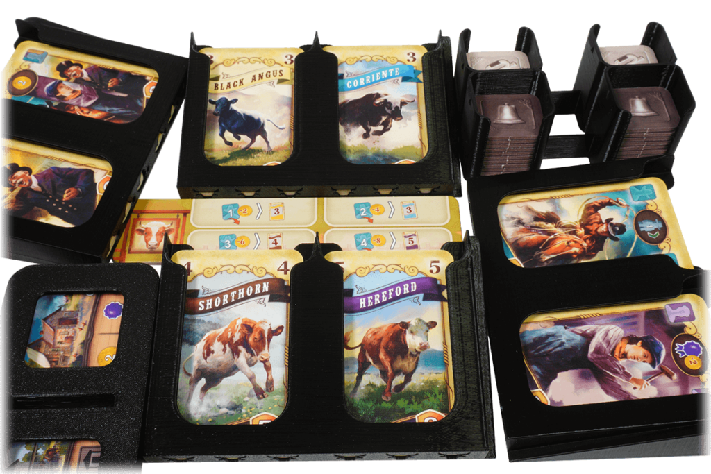 Eurohell Original Insert Great Western Trail El Paso boardgame cattle worker objectives bonus
