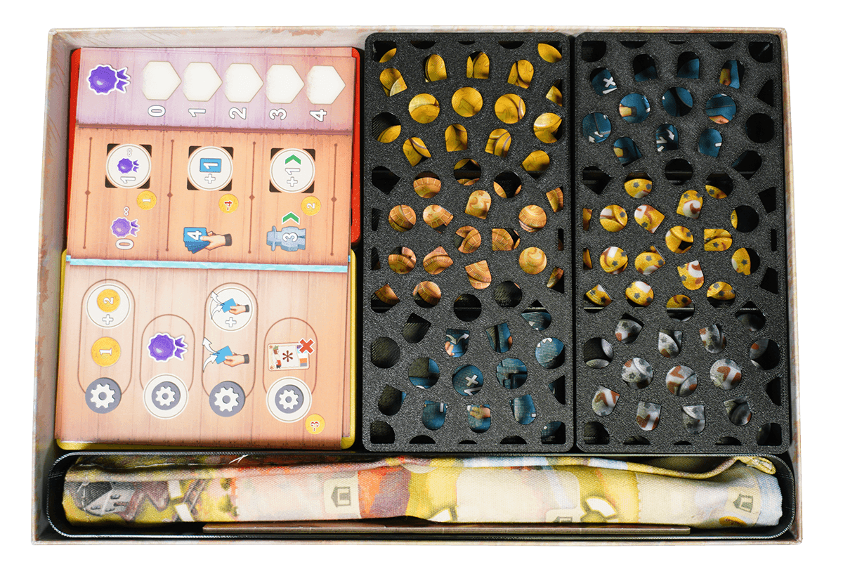 GWTE-I-01 Inlay Great Western Trail El Paso Eurohell boardgame 5