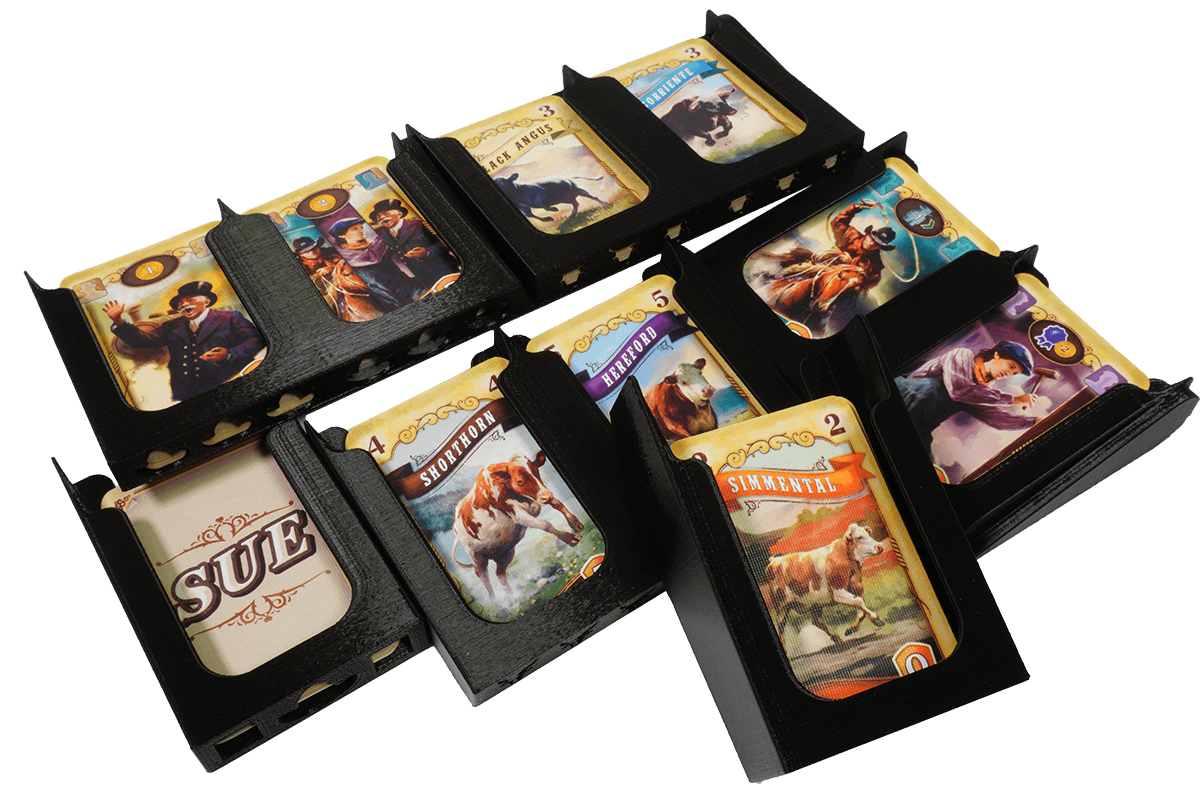 GWTE-I-01 Insert Great Western Trail El Paso Eurohell boardgame cards