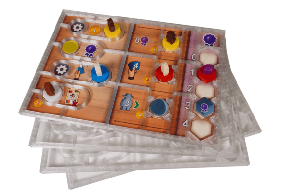 GWTE-O-01 Overlays Great Western Trail El Paso boardgame Eurohell Design