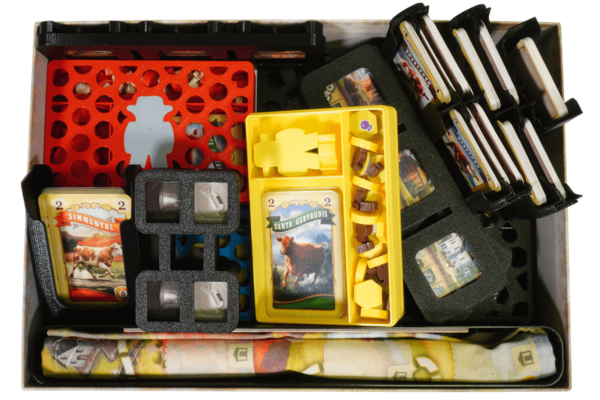 Insert Great Western Trail El Paso Eurohell boardgame