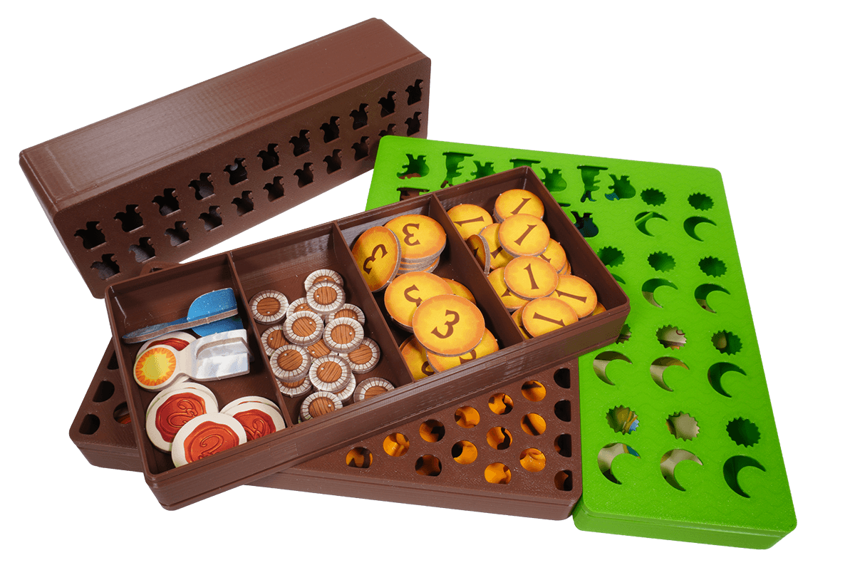 EVDD-I-01 Insert Everdell Duo Eurohell boardgame boxes