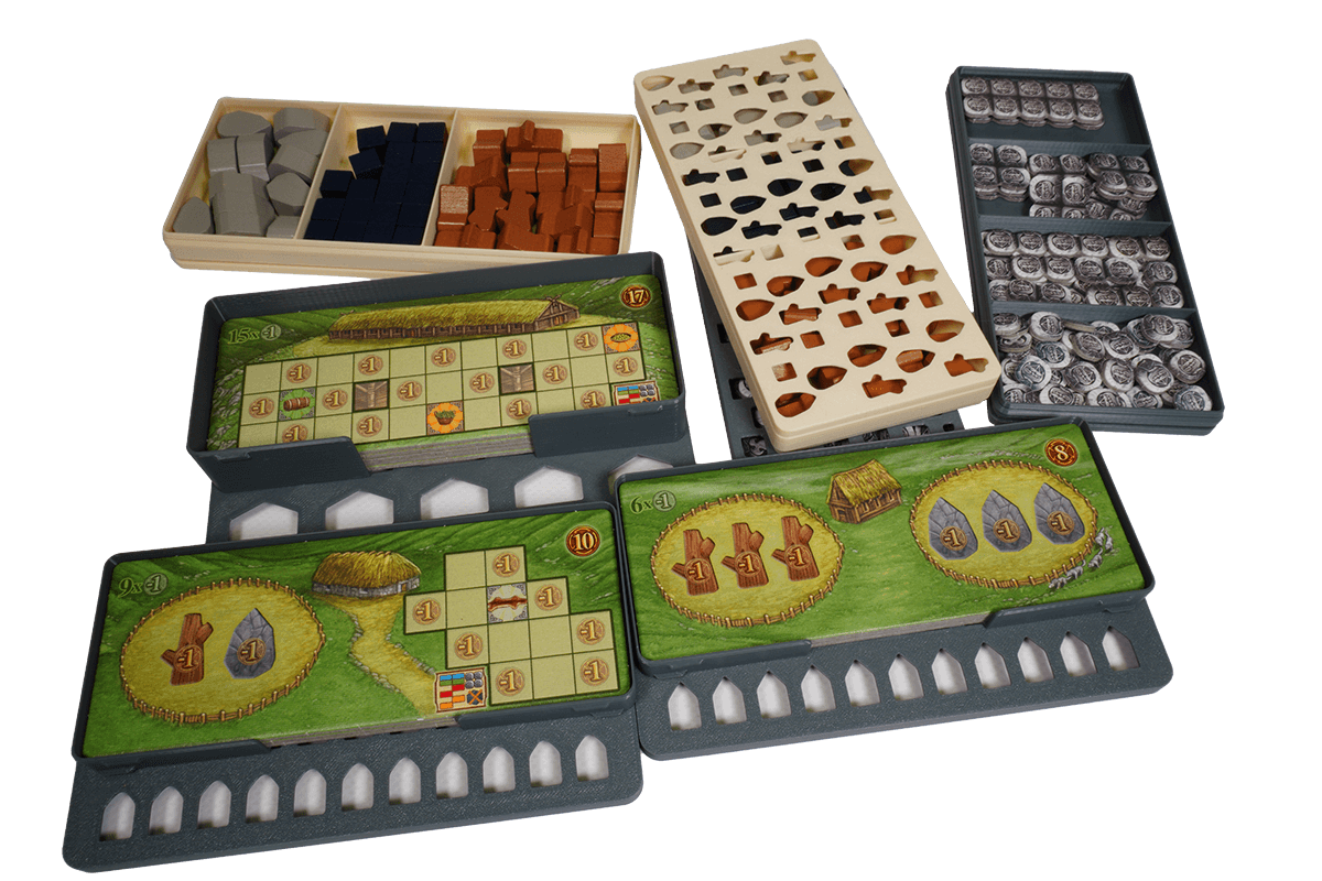 FFO-I-02 Insert A Feast for Odin boardgame boxes