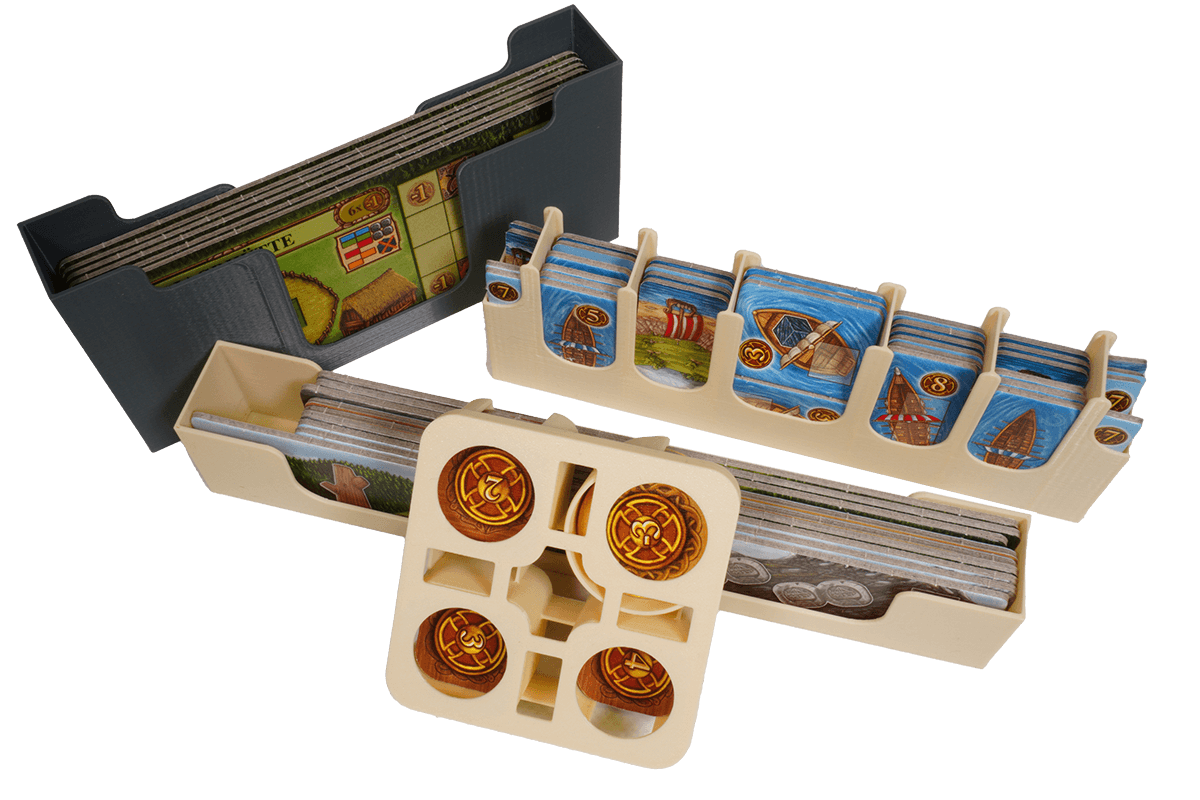FFO-I-02 Insert A Feast for Odin boardgame setup