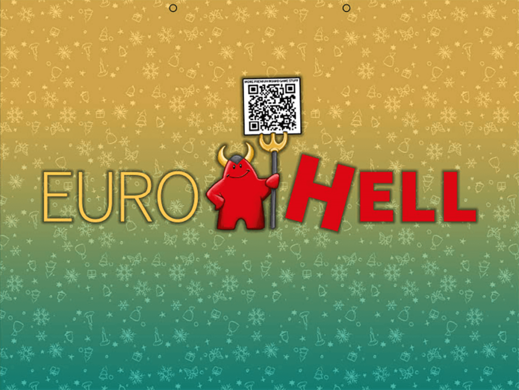 Eurohell advent calendar 3D Tokens boardgame 2025 back