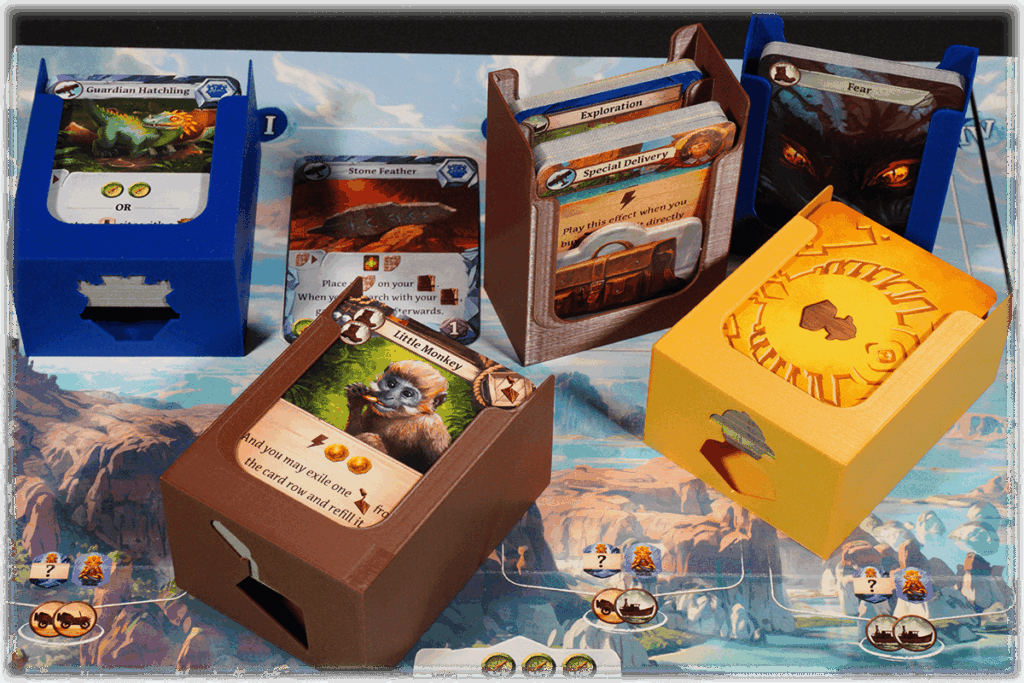 Eurohell Original Insert Arnak 3 expansion boardgame cards