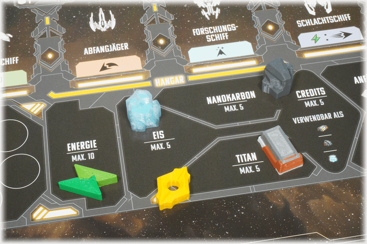 ANE-T-01 Tokens Andromedas Edge boardgame Eurohell resources