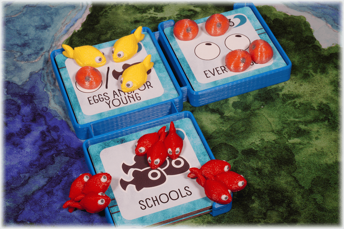 FIS-T-01 Token Finspan boardgame Eurohell fish